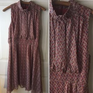 NWT Never worn leaf dress. Really flattering.